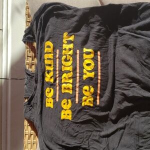 BE KIND BE BRIGHT BE YOU Racerback Tank Top